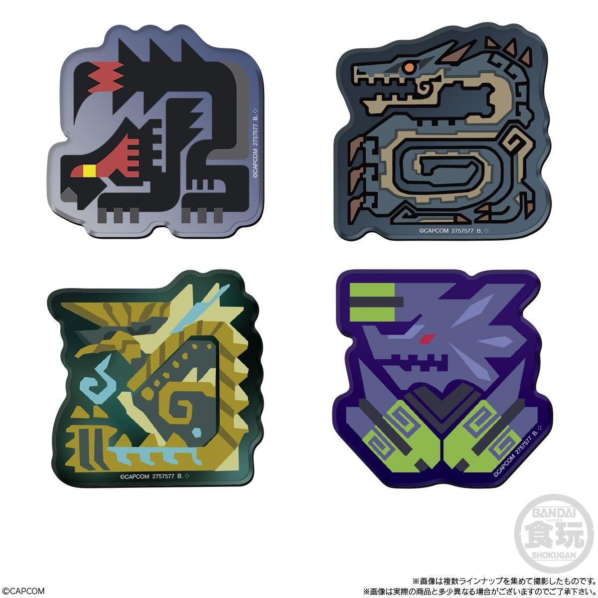 Monster Hunter 20th Anniversary Character Magnets 14pcs Box