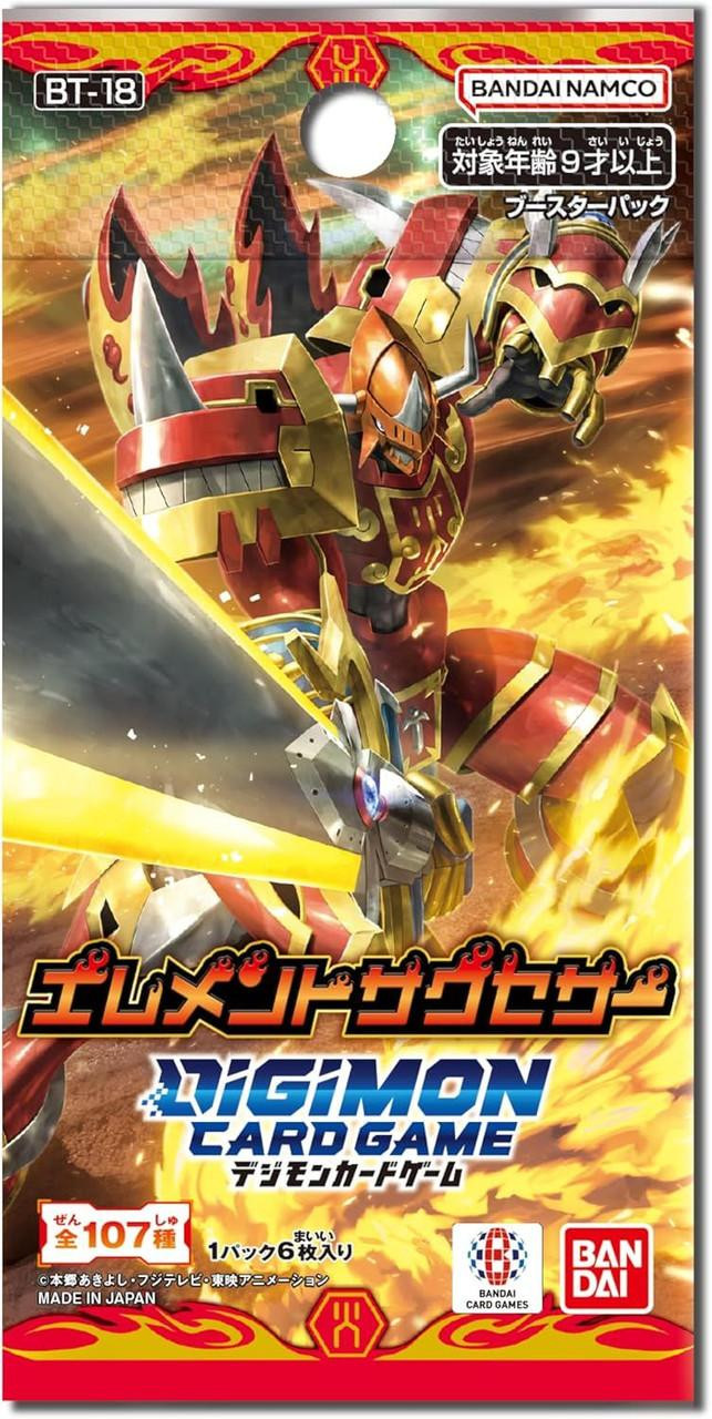 Digimon Card Game - BT-18 Element Successor Booster Box Digimon Card Game - BT-18 Element Successor Booster Box