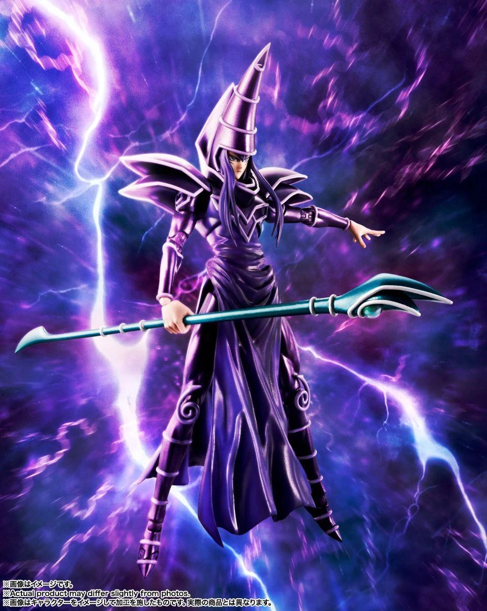 Dark Magicain Ritual S.H. MonsterArts Dark Magician Figure (Yu-Gi-Oh!)