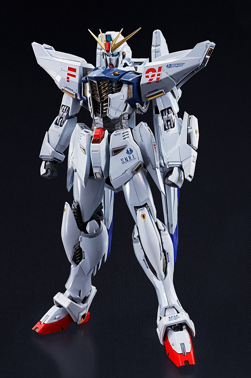 Bandai METAL BUILD Gundam F91 Action Figure - Plaza Japan Bandai METAL BUILD Gundam F91 Action Figure - Plaza Japan