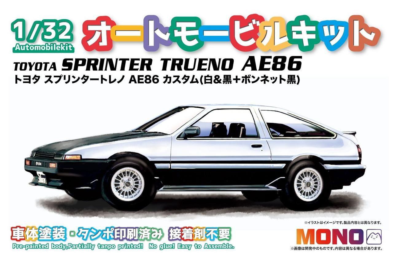 W821 新品 hachette TOYOTA SPRINTER TRUENO 1/24 Japanese Cars Collection (170) Toyota Sprinter Trueno
