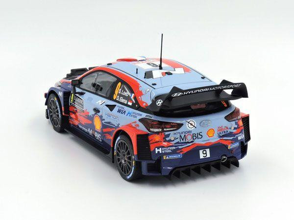 1/24 Hyundai i20 Coupe WRC 2020 Monte Carlo Rally Winner Plastic Model