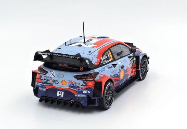 1/24 Hyundai i20 Coupe WRC 2020 Monte Carlo Rally Winner Plastic Model