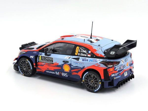 1/24 Hyundai i20 Coupe WRC 2020 Monte Carlo Rally Winner Plastic Model