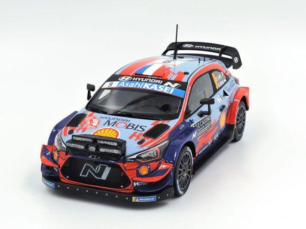 1/24 Hyundai i20 Coupe WRC 2020 Monte Carlo Rally Winner Plastic Model