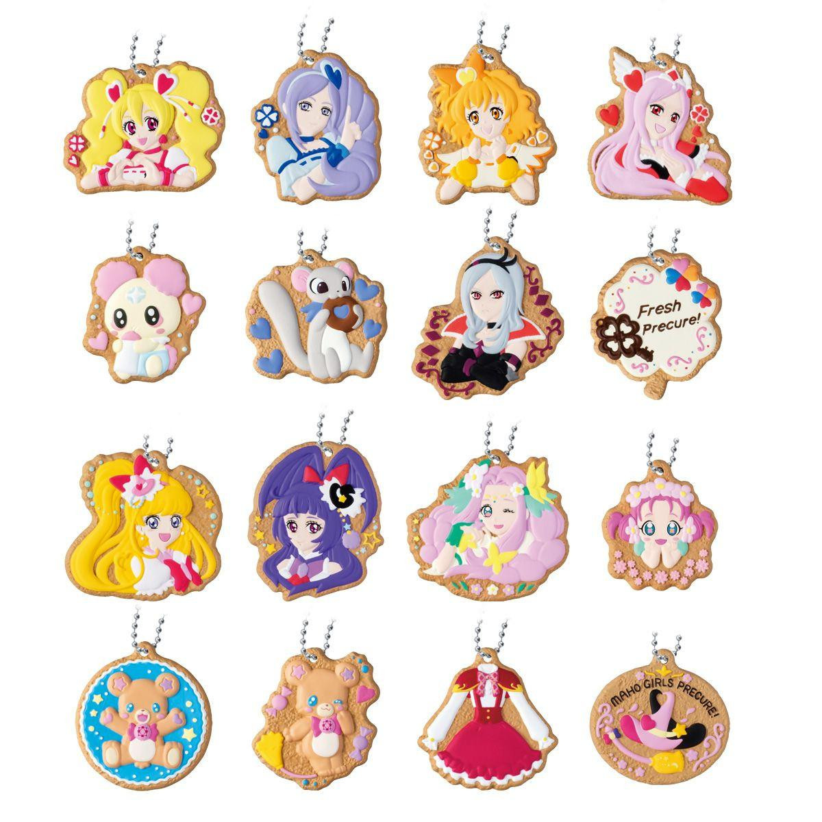 Pretty Cure Cookie-shaped Charmcot Collection Vol.2 14pcs Box