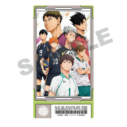 Haikyuu Raffle Ticket Haikyuu!! Visual Clear Ticket 2 14pcs Box