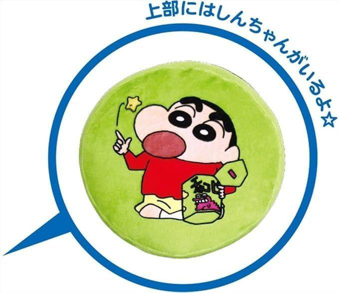 T's Factory Crayon Shinchan Mochimochi Chocobi Cushion Green