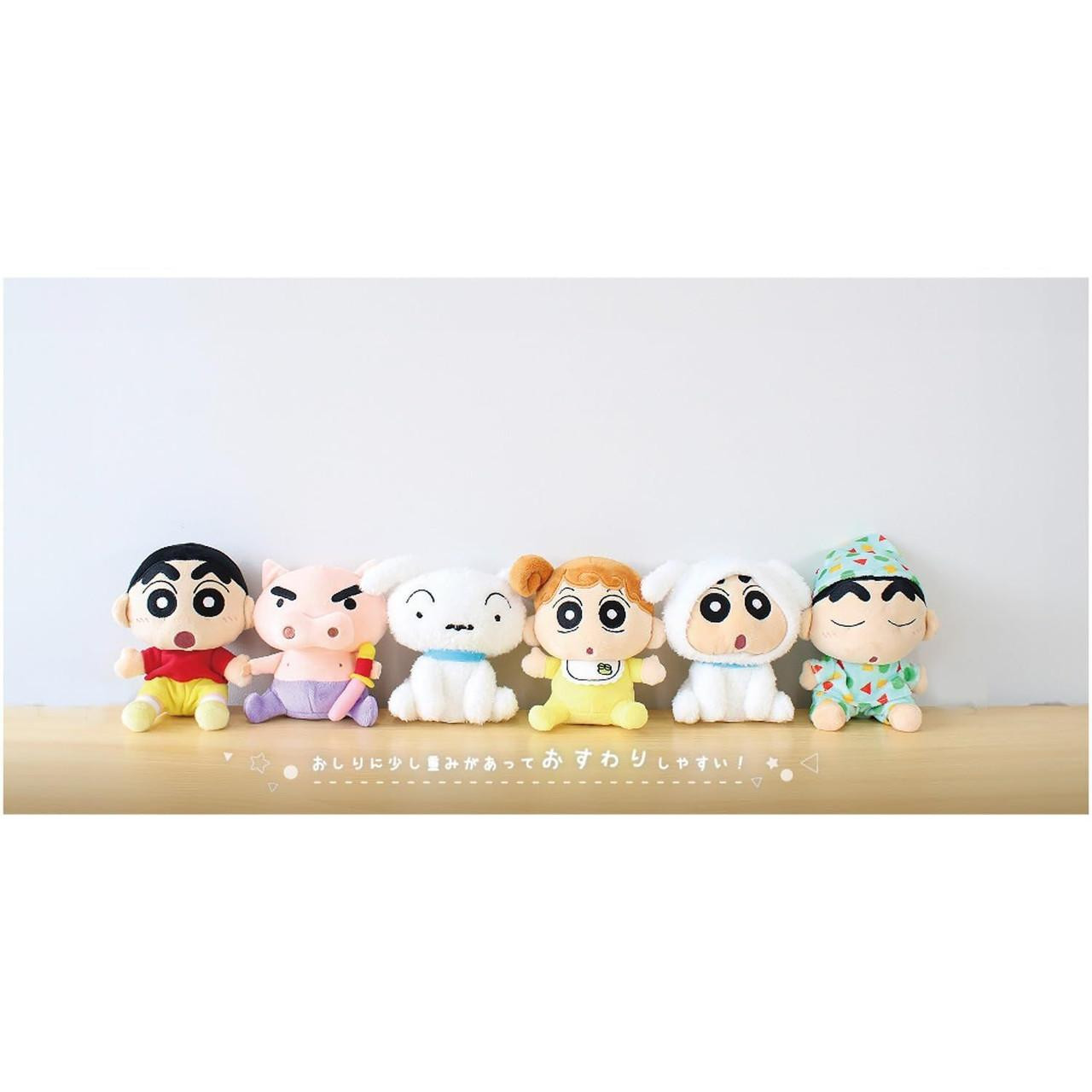 Disney - もろみか　サニーファン San-ei Crayon Shinchan Plush Transformed Shinchan Waniyama-San