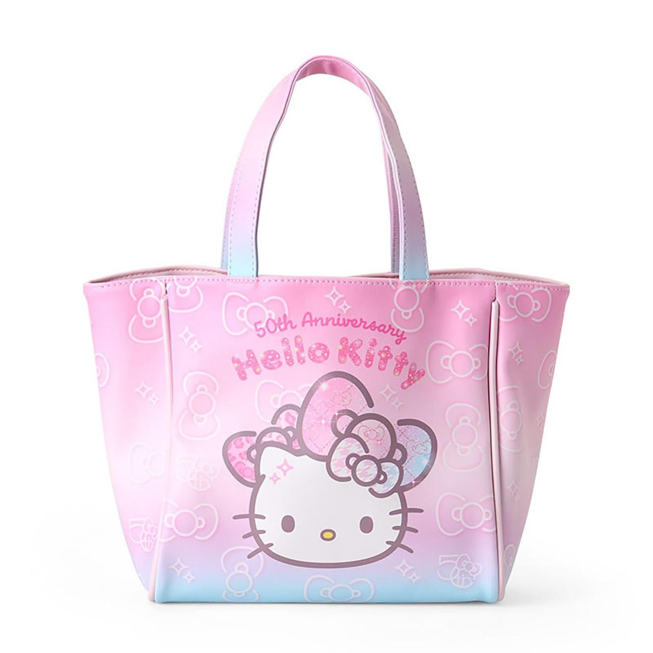 トートバッグ CHRISTY NG HELLO KITTY RIBBON MINI GROCERY TOTE Hello Kitty Grocery Bag Tote Bag Sanrio x Christy Ng Limited