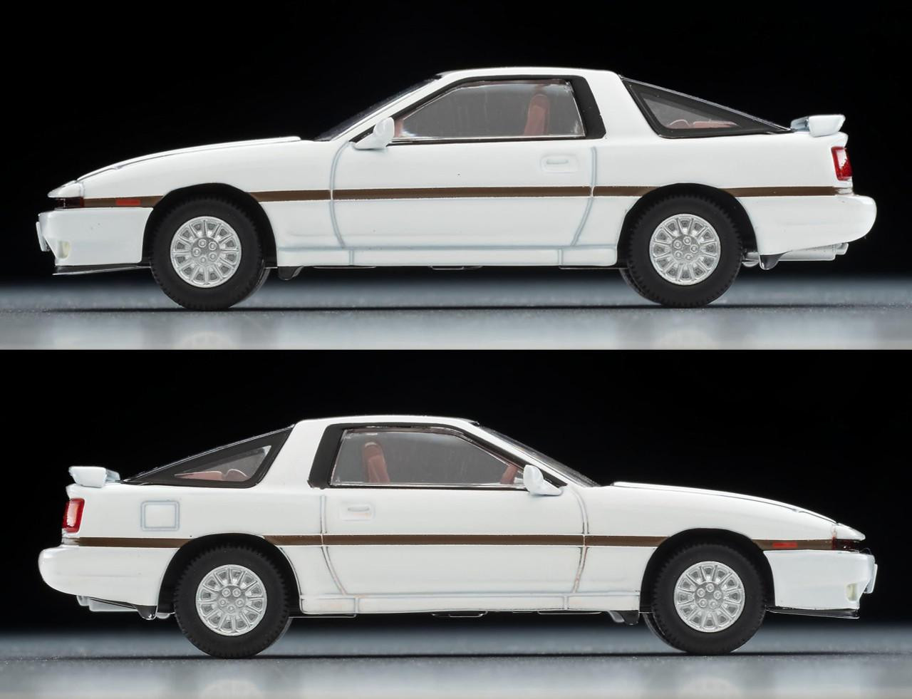 Tomica LV-N106e Toyota Supra 3.0 GT Turbo (White) 1986