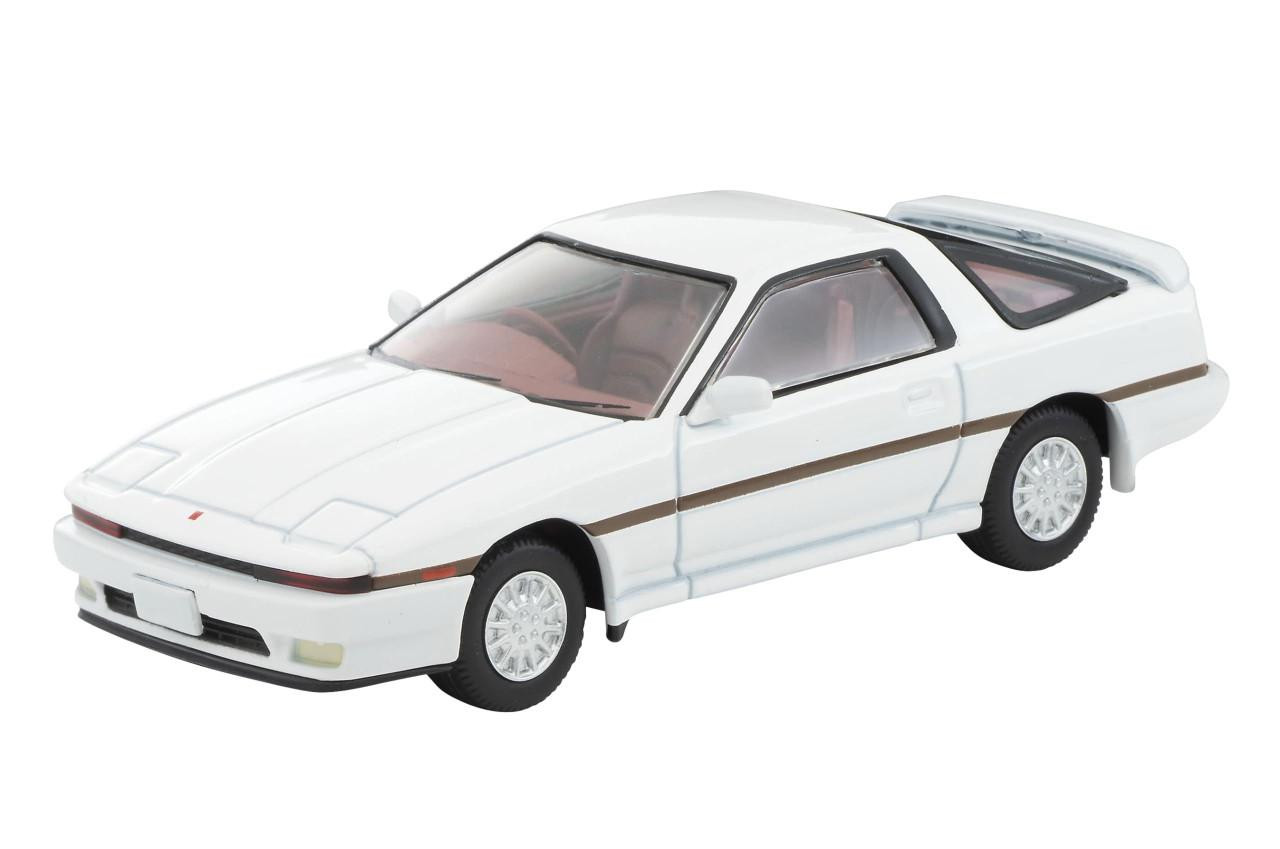 Tomica LV-N106e Toyota Supra 3.0 GT Turbo (White) 1986