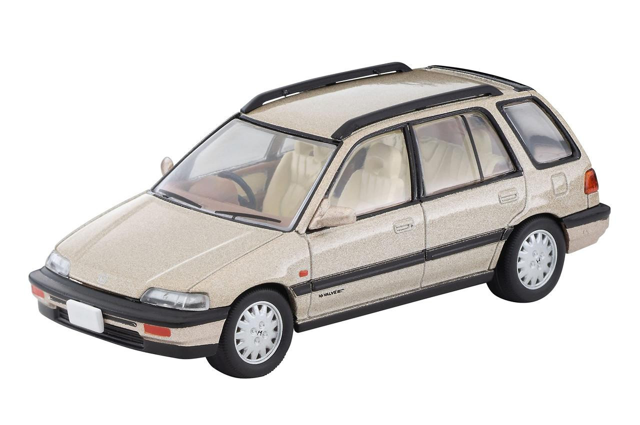Tomica LV-N297a Honda Civic Shuttle 56i (Beige)