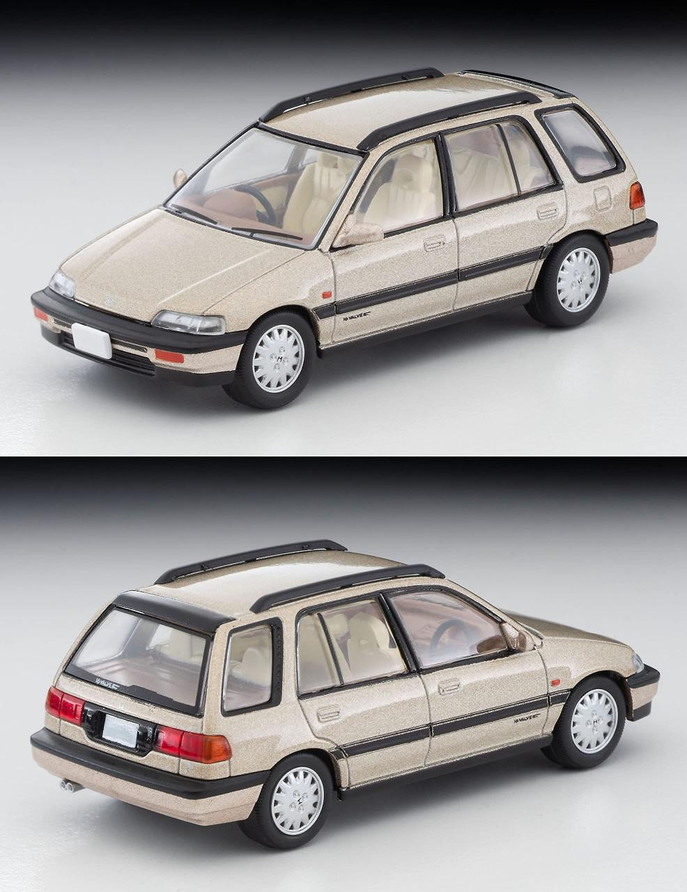 Tomica LV-N297a Honda Civic Shuttle 56i (Beige)