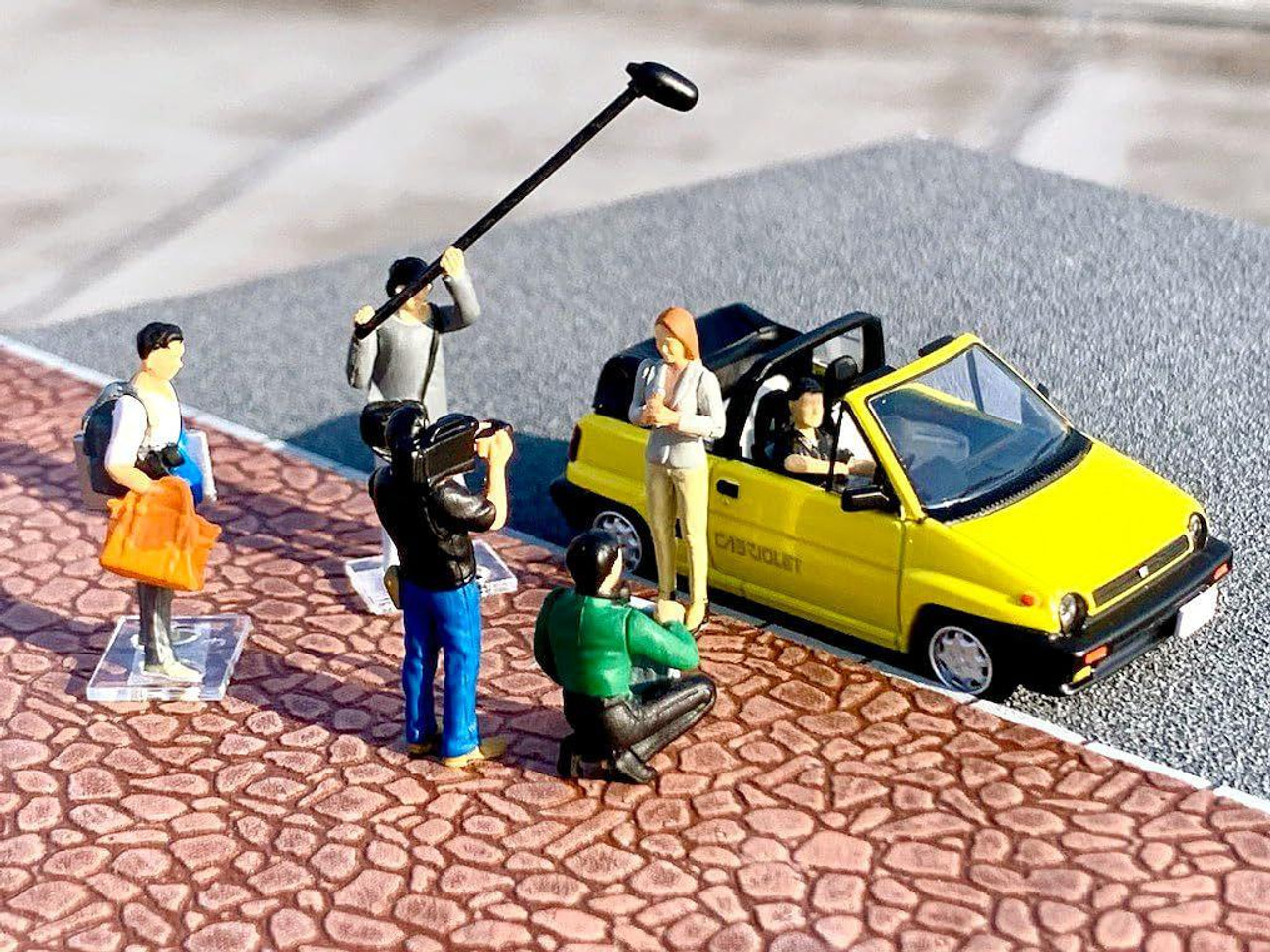 Tomica Geocoll 64 #Cars Now 11b Television Crew 2 (Honda Tomica Geocoll 64 #Cars Now 11b Television Crew 2 (Honda