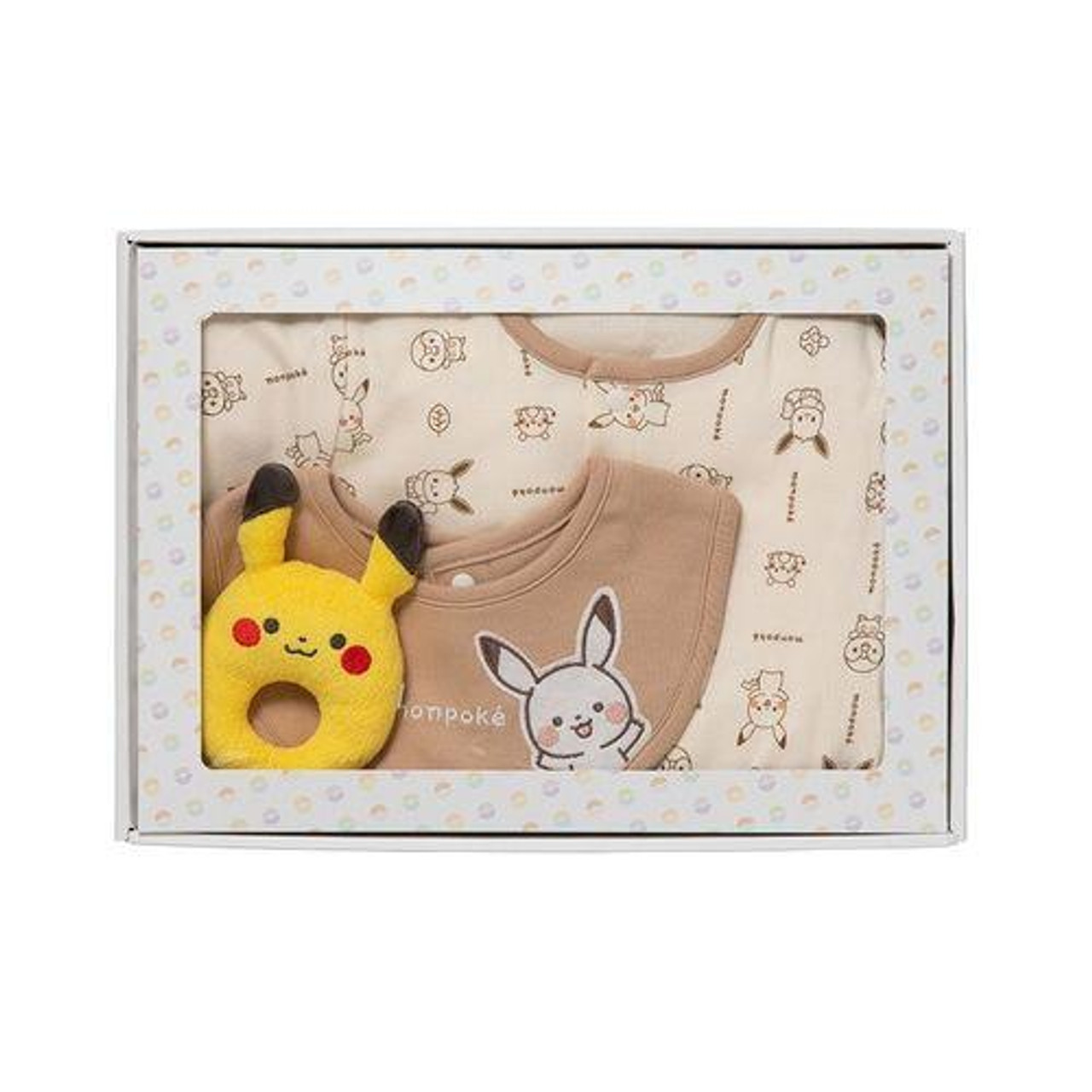 MAPPON REED mishima 3本セット Pokemon Center Monpoke Baby Gift 3-Piece Set