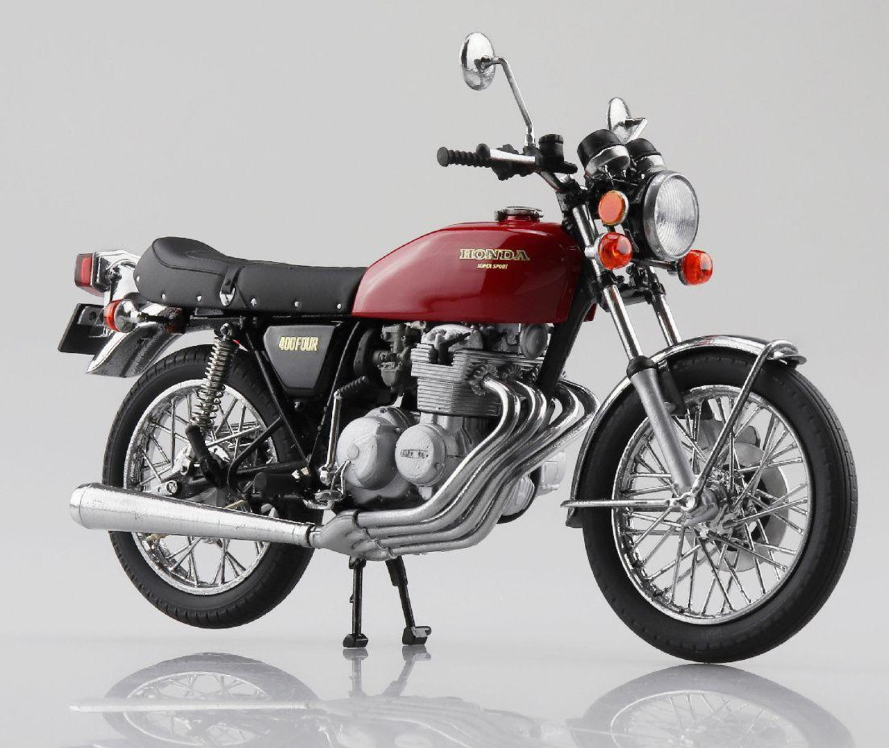 SKYNET 1/12 Honda CB400FOUR LIGHT RUBY RED