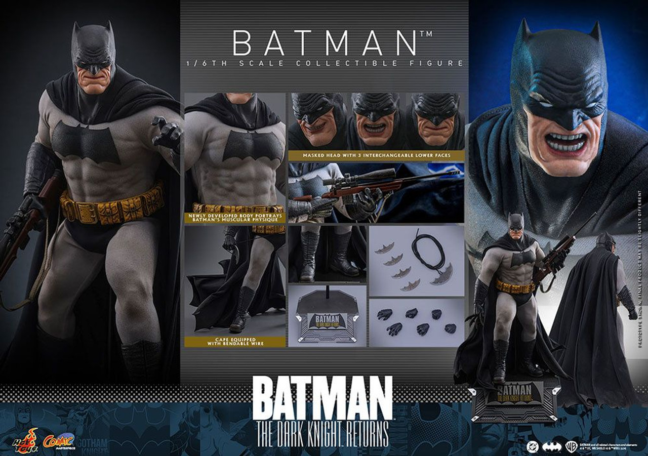 1/6 Comic Masterpiece - Scale Fully Poseable Figure: Batman