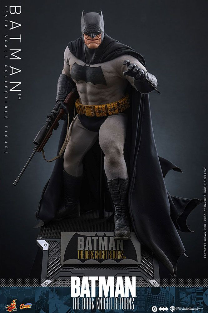 RAH リアルアクションヒーローズ BATMAN THE DARK KNIGHT RETURNS Ver.1/6スケール ABS&ATBC-PVC製 塗装済み可動フィギュア 1/6 Comic Masterpiece - Scale Fully Poseable Figure: Batman: The