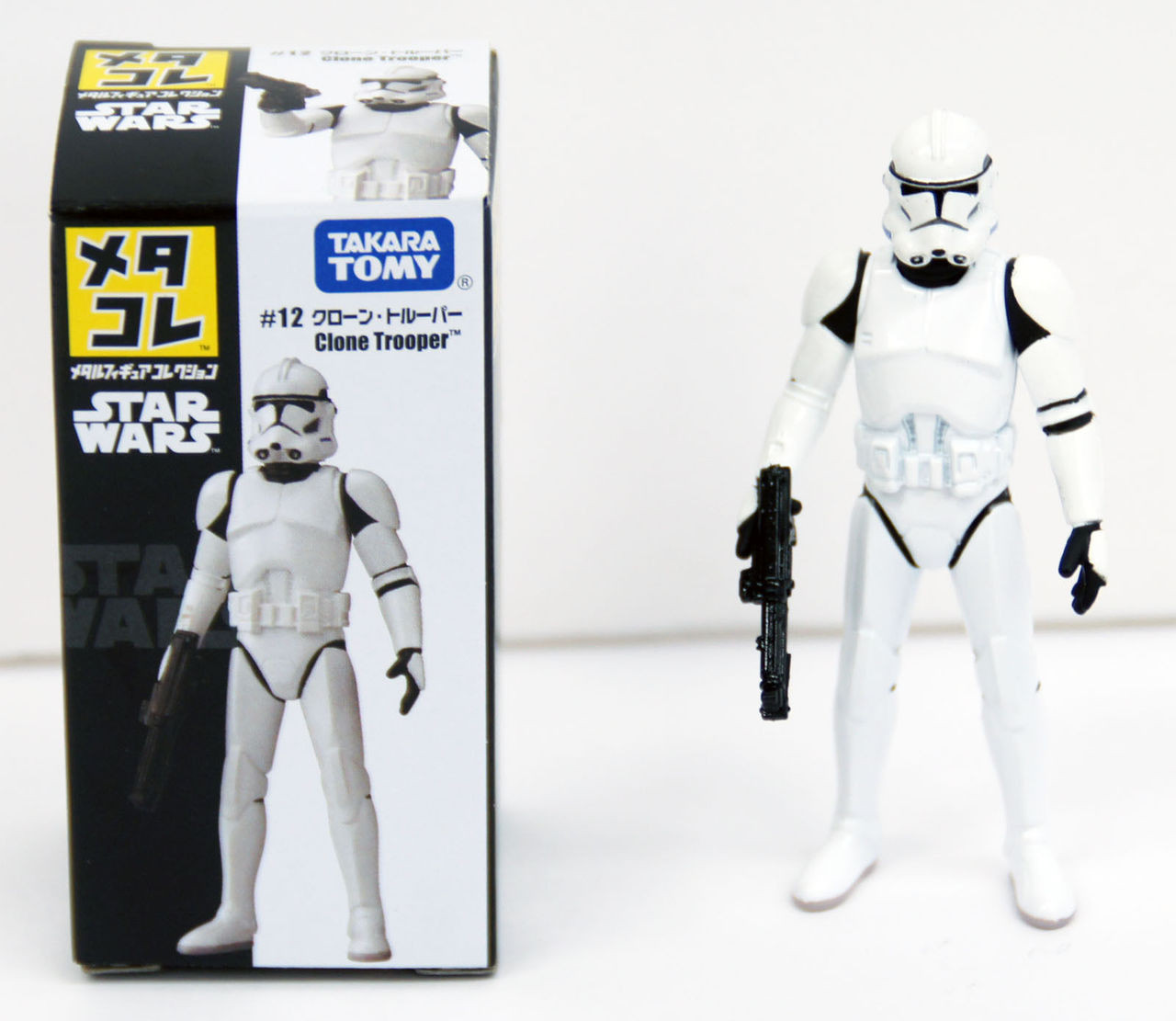 Takara Tomy Disney Star Wars Metal Figure #12 Chrome Trooper