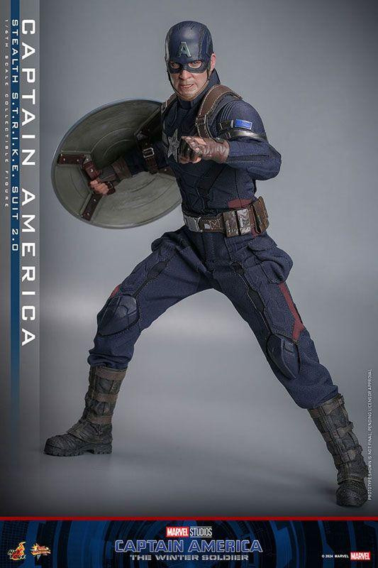 Movie Masterpiece 1/6 Scale Fully Poseable Figure: Captain America