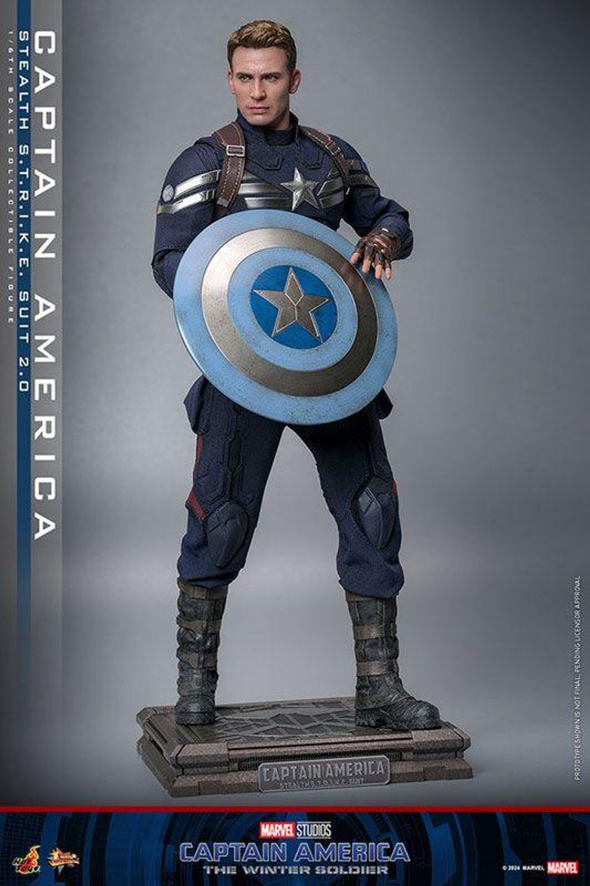 Movie Masterpiece 1/6 Scale Fully Poseable Figure: Captain America