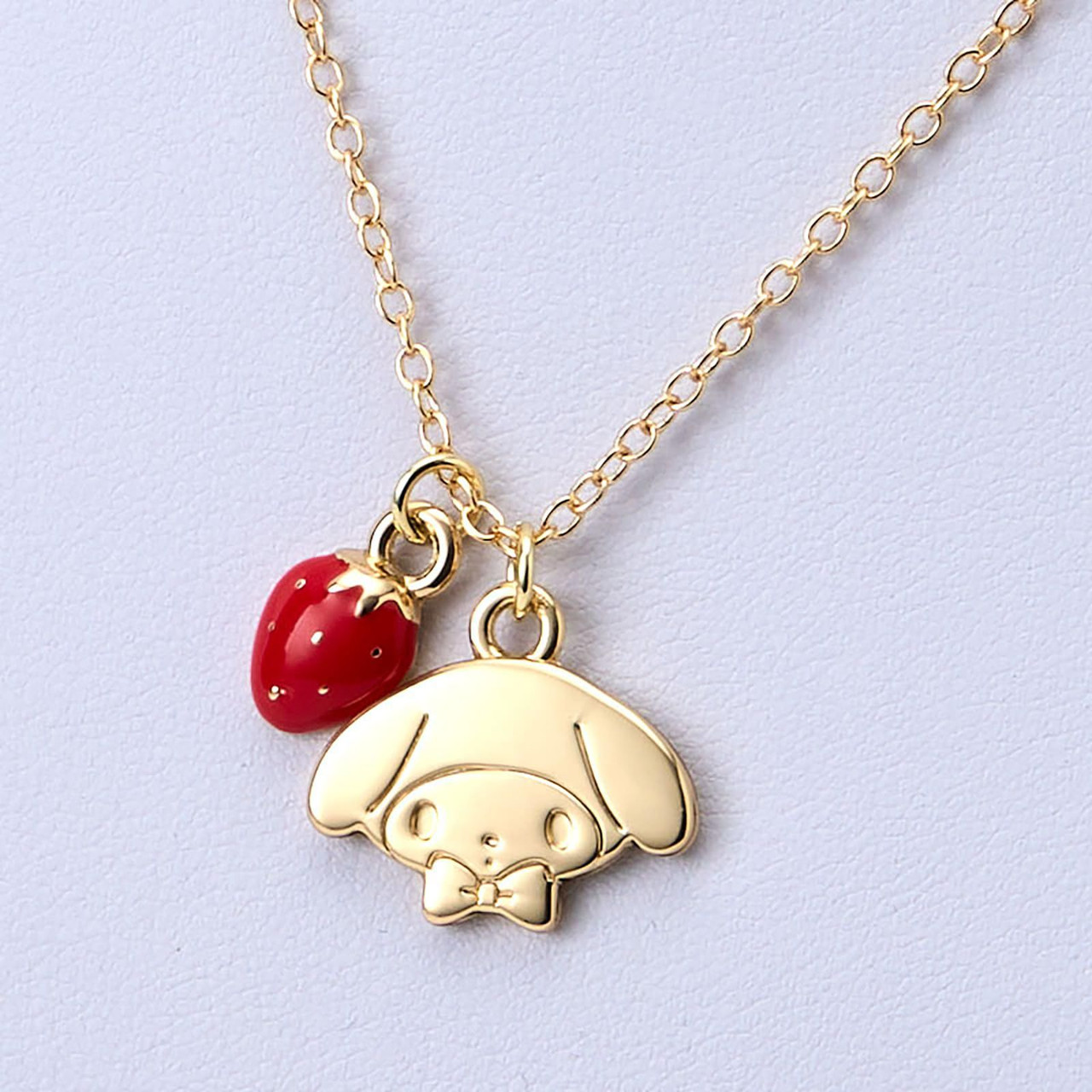 Sanrio My Melody Plush & Necklace (Shortcake) Accessory Holder