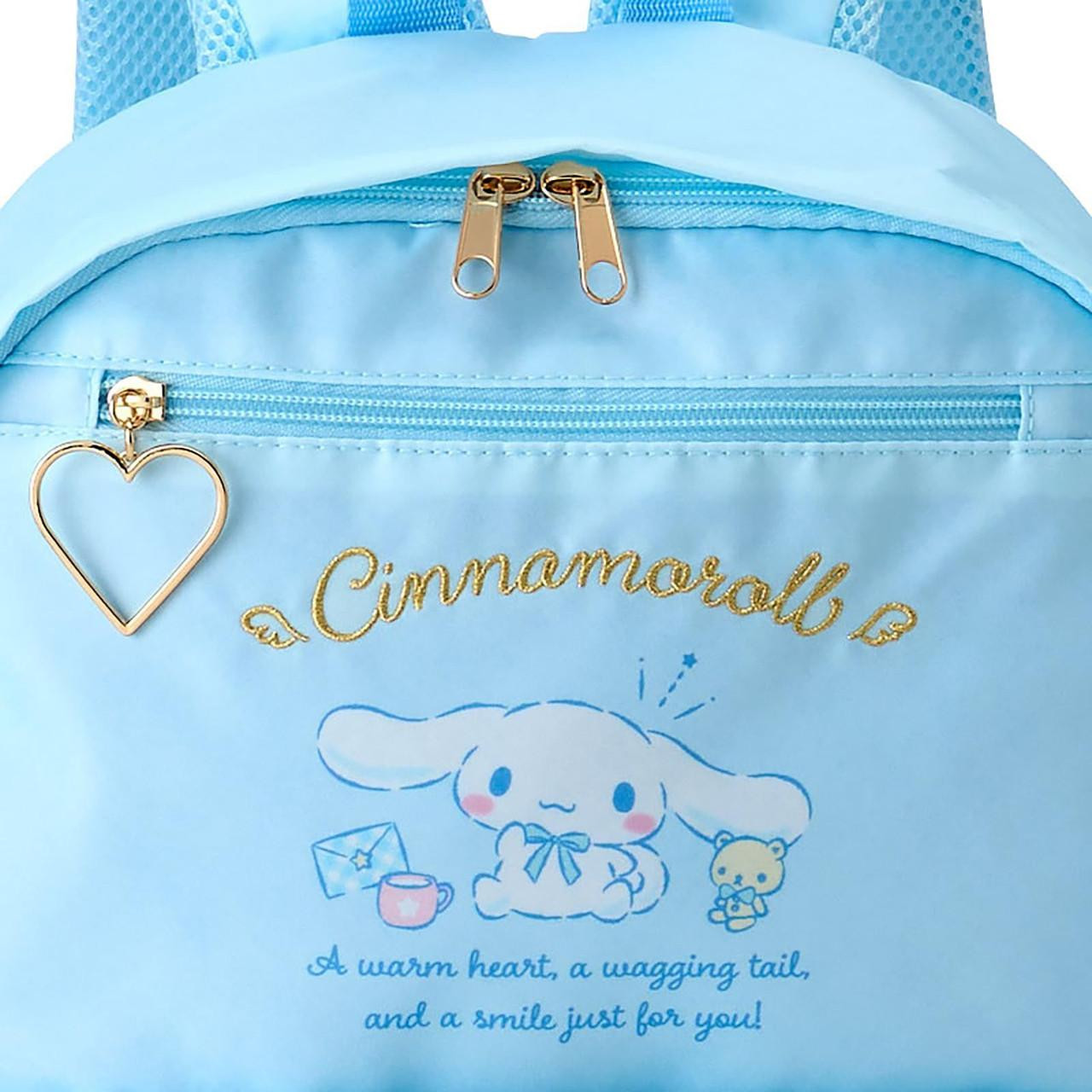 cinnamon roll from hello kitty backpack Juju Blue Kawaii - Cute Backpacks For Girls - Cute Backpack Kawaii Stuff - Backpacks For School Girls denier recycled 100% polyester Buy Cinnamonroll Hello Kitty Backpack