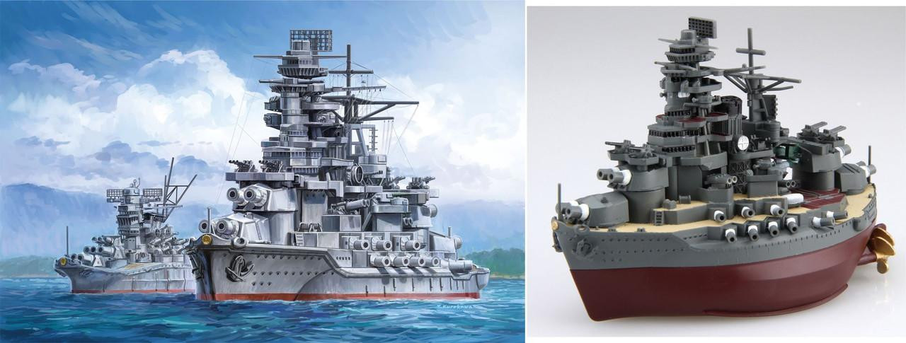 Chibi Maru Fleet Series No.33 EX-2 Chibimaru Fleet Nagato (With