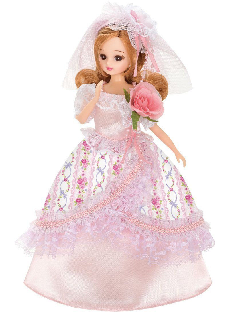 Takara Tomy Licca Doll Floral Wedding Licca Chan (833093) - Plaza