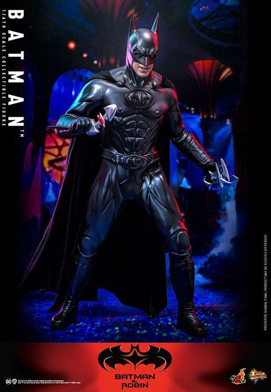 Batman Posable Figure Movie Masterpiece 1/6 Scale Fully Poseable Figure Batman & Robin ...