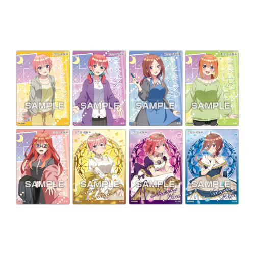 The Quintessential Quintuplets Clear Card Collection Gum 4 [First