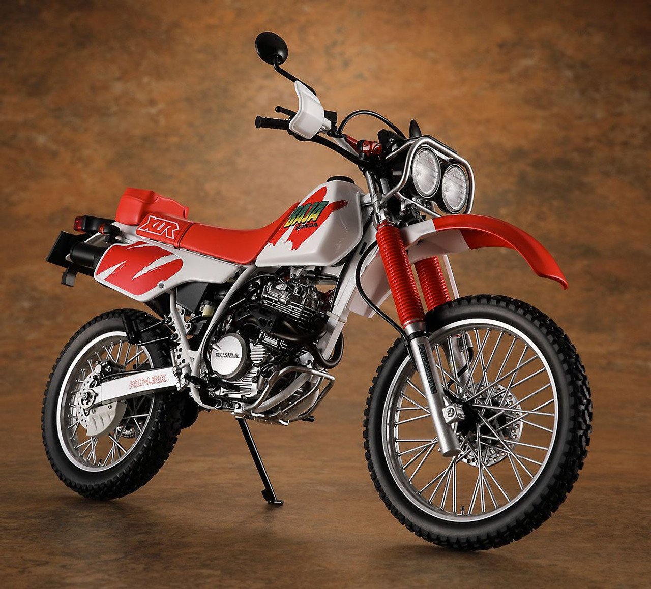車種ホンダ　XLR250　BAJA-2　1991年モデル 1/12 Honda XLR BAJA (MD22) (1991) Plastic Model