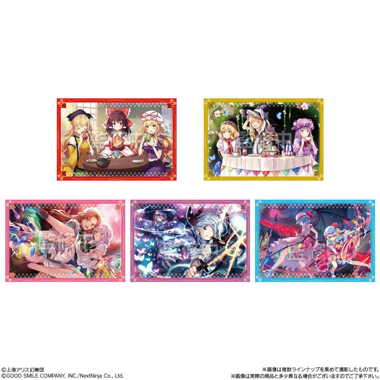 Touhou LostWord Metallic Card Collection 20pcs Box