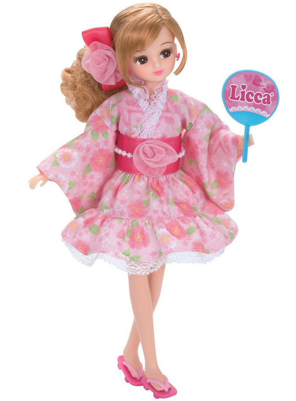 Takara Tomy Licca Doll LW-13 Summer Festival Yukata doll not