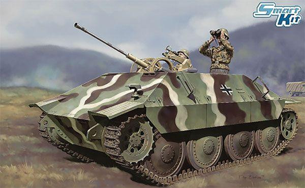 1/35 WW.II German Army Bergepanzer 38(t) Hetzer mit 2cm Flak38 w