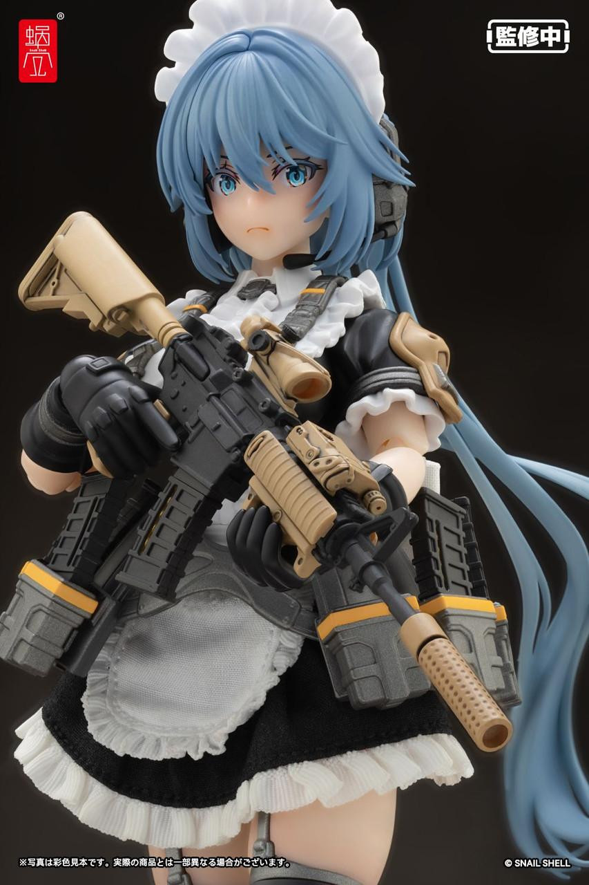 1/12 RA-02 Tactical Maid Kazune Tokiwa Complete Plastic Model