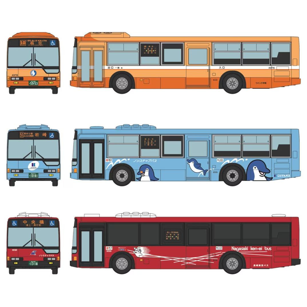 Buses Collection The Bus Collection No.34 (12 Buses Randomly Packed) (N scale)