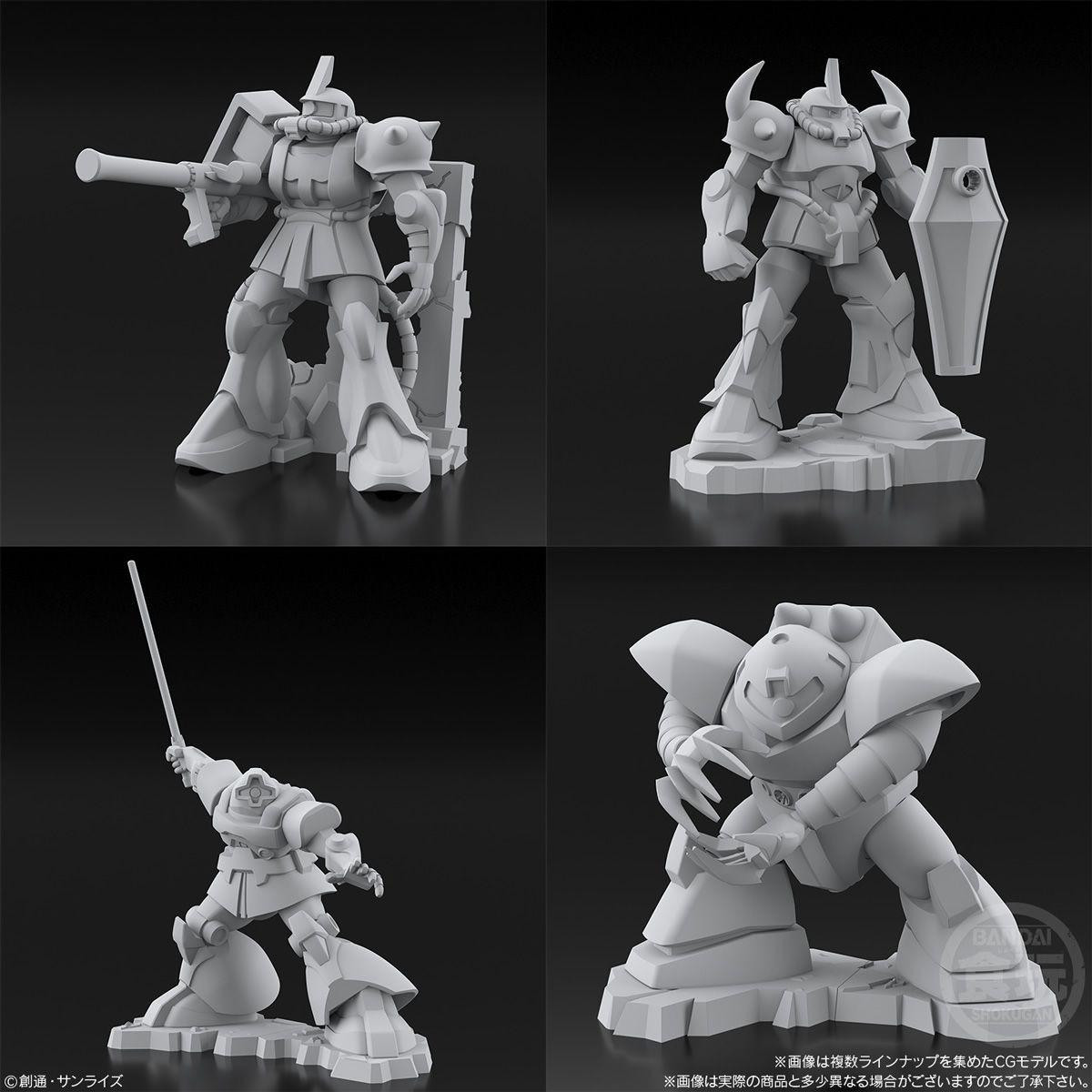 ChocoSup Mobile Suit Gundam Figurine Collection 10pcs Box