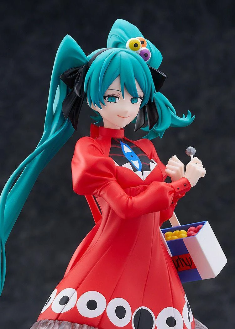 hatsune miku red dress Vocaloid Hatsune Miku Outing Dress Red Color Version Trio-Try-iT Statue