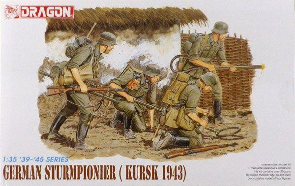 1/35 WW.II German Army Combat Engineer Kursk 1943 Figure Set