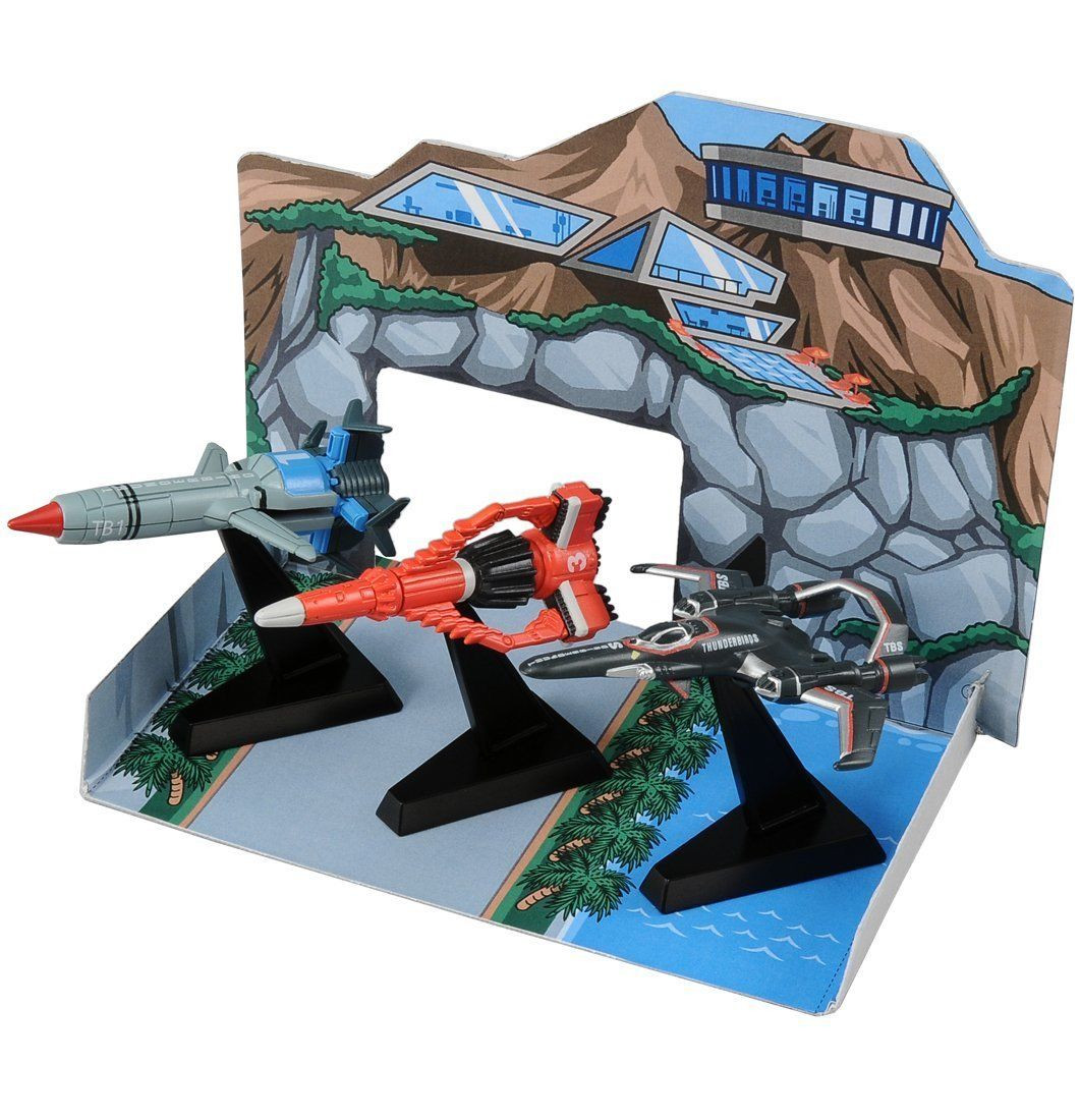 Takara Tomy 839934 Tomica Thunderbirds are go THUNDERBIRD 1, 3 & S