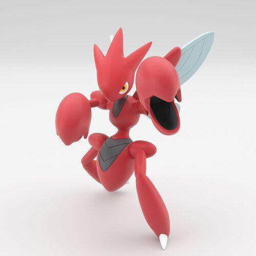 Pokemon Building Scale Pokemon Center Pokemon Scale World Johto Region Bugsy & Scizor