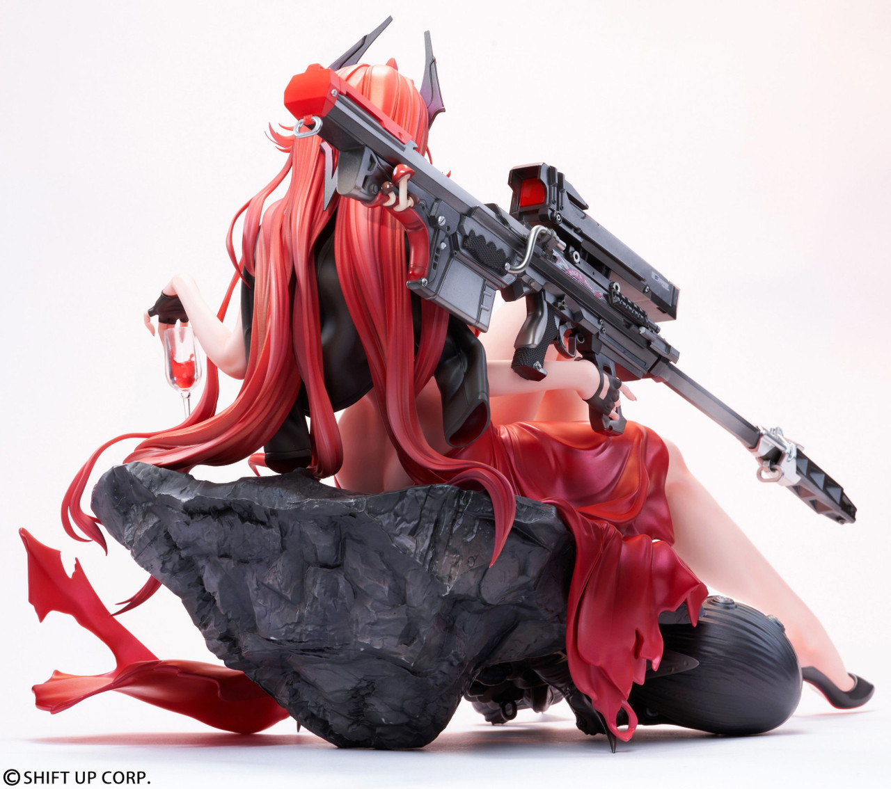BANDAI NAMCO NIKKE フィギュア Goddess of Victory: Nikke Red Hood Nonsense Red Deluxe Edition 1/4