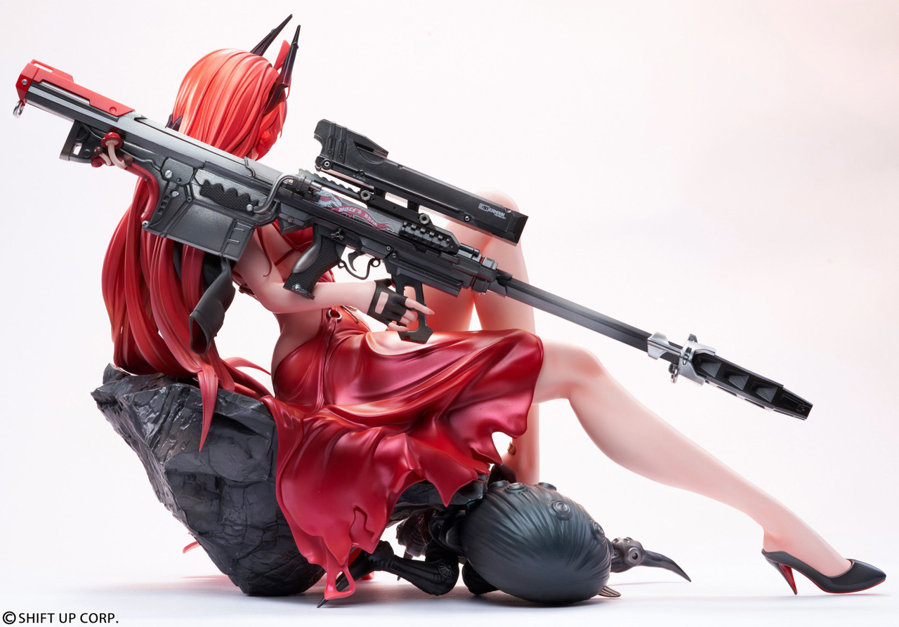 BANDAI NAMCO NIKKE フィギュア Goddess of Victory: Nikke Red Hood Nonsense Red Deluxe Edition 1/4