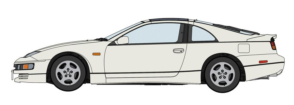 ぴの 1/24 Nissan Fairlady Z (Z32) 300ZX Twin Turbo 2by2 (1992) Plastic