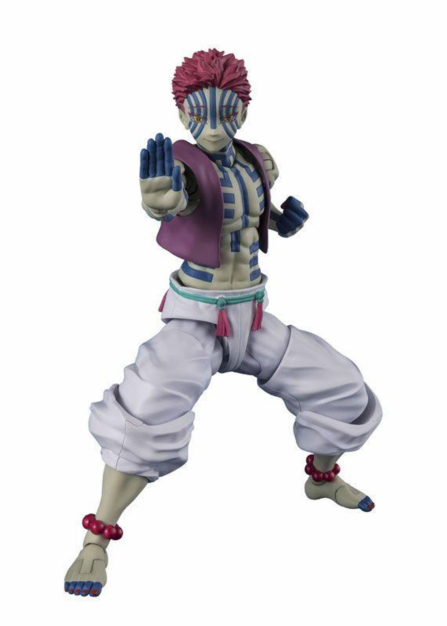 S.H. Figuarts Akaza Figure (Demon Slayer: Kimetsu no Yaiba)