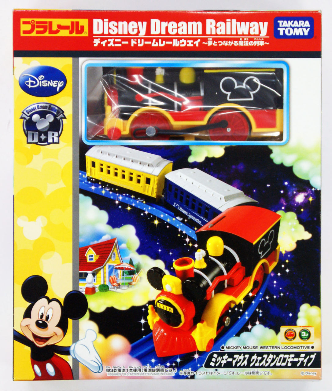 Takara Tomy Pla-Rail Plarail Disney Dream Railway Mickey Western