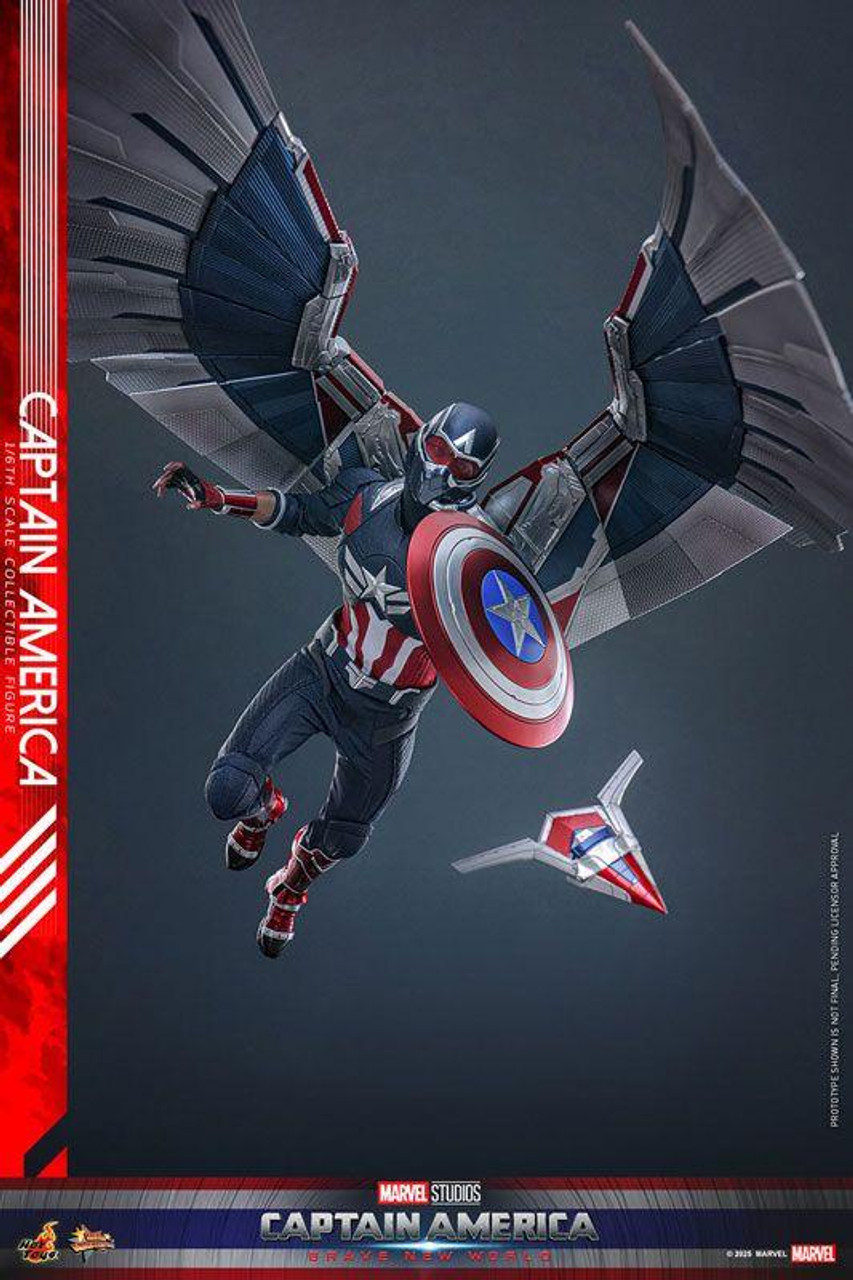 CAPTAIN AMERICA BRAVE NEW WORLD フィギュア Marvel Legends Captain America Brave New World Captain