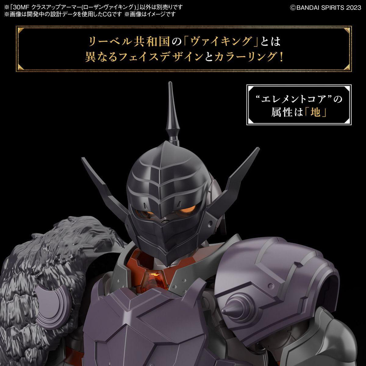 30MF Class Up Armor (Rozen Viking) Plastic Model